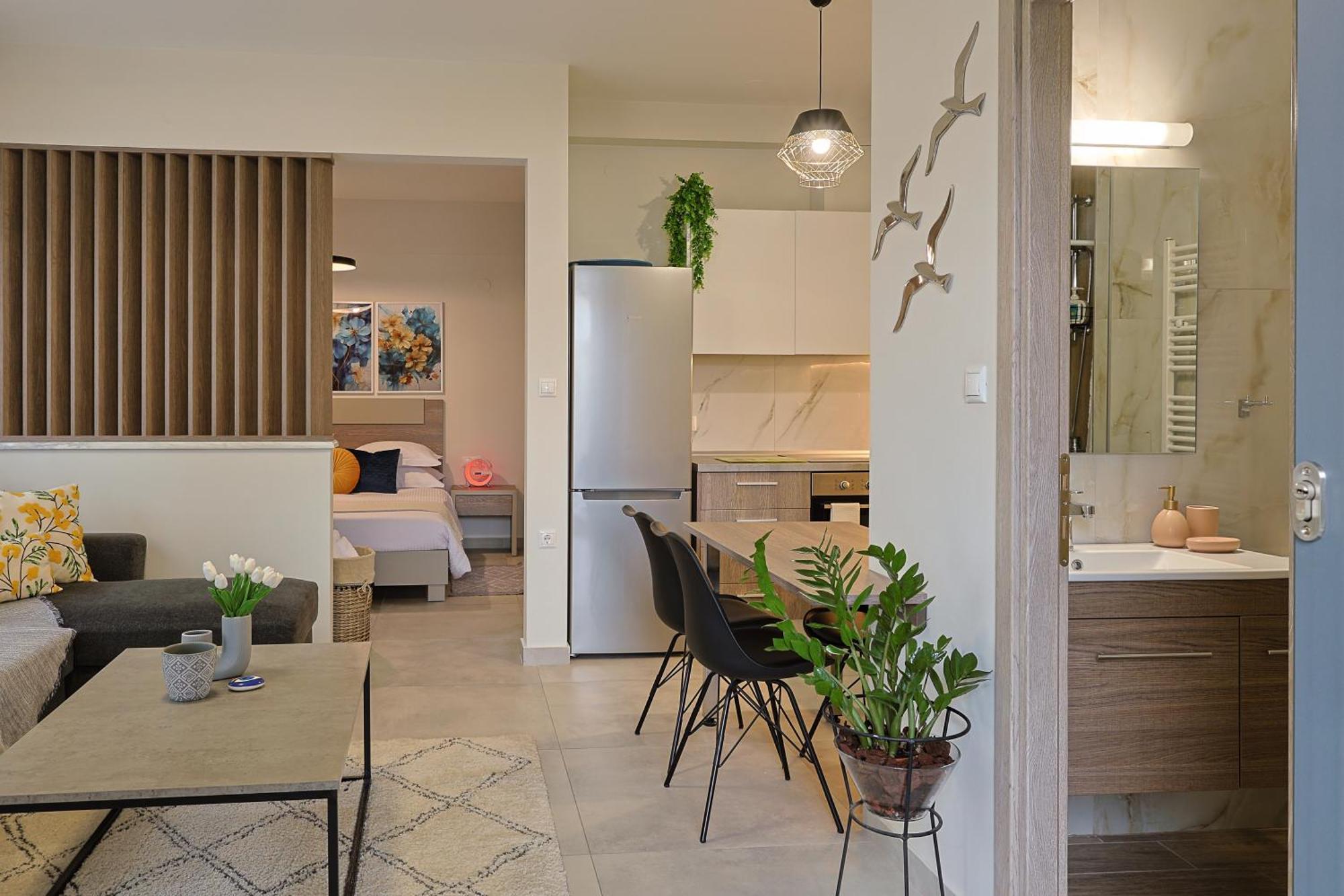 Apartamento Zeta-Garden Oasis & Private Parking By Optimum Link Kateríni Exterior foto